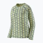 Women's thermal sweatshirt Patagonia Capilene Midweight Crew sun quilt: blue sage