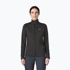 Women's fleece sweatshirt Patagonia R1 black w/black