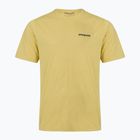 Men's T-shirt Patagonia Capilene Cool Daily Boardshort Logo limestone yellow - light limestone yellow x-dye