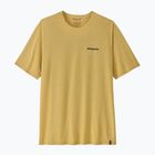 Men's T-shirt Patagonia Capilene Cool Daily Boardshort Logo limestone yellow - light limestone yellow x-dye