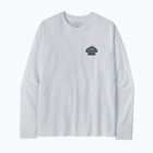 Men's longsleeve Patagonia Great Waves Responsibili-Tee LS fiber white
