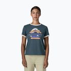 Women's T-shirt Patagonia Great Waves Ringer Tee summit blue