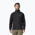 Men's trekking sweatshirt Patagonia R2 TechFace black