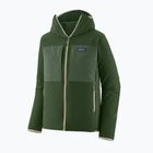 Men's trekking sweatshirt Patagonia R2 TechFace Hoody treeline green