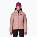 Women's down jacket Patagonia Down Sweater Hoody moonrise taupe