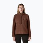 Women's fleece sweatshirt Patagonia Retro Pile Marsupial berm brown
