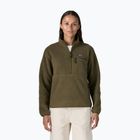 Women's fleece sweatshirt Patagonia Retro Pile Marsupial basin green