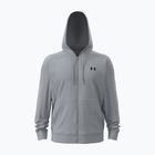 Men's sweatshirt Under Armour Flex Fleece Full Zip mod gray/black