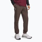 Men's trousers Under Armour Vibe Woven Jogger peppercorn/highland buff