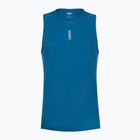 Men's running shirt HOKA EveryRun Tank night glow blue