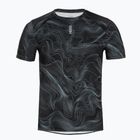 Men's running shirt HOKA EveryRun CLF PRT black/white