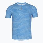 Men's running shirt HOKA EveryRun CLF PRT mineral blue