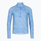 Men's running sweatshirt HOKA Skyform Half Zip CLF PRT mineral blue