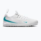Children's football boots Nike Phantom 6 Low Academy Jr TF white/white/dusty cactus