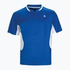 Men's Oliver Palma Polo blue/white tennis shirt