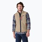 Men's Patagonia Retro Pile Fleece el cap gilet khaki