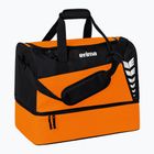 Training bag ERIMA Six Wings Sports Bag With Bottom Compartment 35 l orange/black