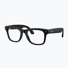 Glasses with a camera Ray-Ban Meta Wayfarer matte black/trs g.green