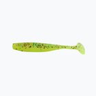 Relax Bass 2.5 Laminated rubber lure 4 pcs chartreuse-multi glitter silk BAS25