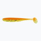 Relax Bass 3 Laminated rubber bait 4 pcs orange chartreuse-silver glitter BAS3