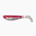 Rubber bait Relax Hoof 2.5 Laminated 4 pcs red white pearl-silver glitter BLS25