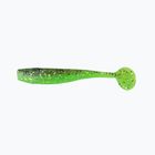 Relax Kingshad 3 Laminated rubber lure 4 pcs baby bass lime-silver glitter KS3