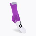 ASSOS GT C2 cycling socks purple and white P13.60.700.4B
