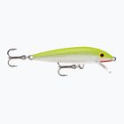 Rapala Original Floater silver fluorescent chartreuse wobbler