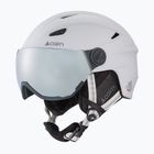 Ski helmet Cairn Electron Visor mat white