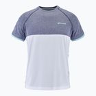 Babolat men's tennis t-shirt Play Crew Neck white and blue 3MTE011