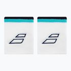 Babolat Terry Jumbo Wristband 2 pcs white 5UA1263