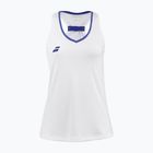 Babolat Play white/ white children's tank top