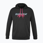 Men's Babolat Padel Hood Tennis Sweatshirt black/black