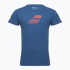 Babolat men's Exercise Big Flag t-shirt dark blue