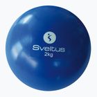 Sveltus Weighted 2 kg medicine ball blue