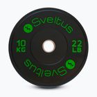 Olympic bumper weight Sveltus Training Olympic Disc 10 kg black