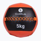 Sveltus Wall Ball 5 kg black/red