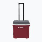 Igloo Latitude 30 Qt Roller 28 l industrial red/ meteorite camping fridge