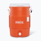 Igloo Seat Top 5 Gallon 19 l orange water tank