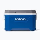 Igloo Latitude 52 indigo blu/white/meteorite travel fridge