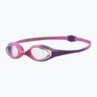 Children's swimming goggles arena Spider violet / clear / pink