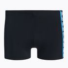 Men's arena Floater Short swim boxers black and turquoise 2A723