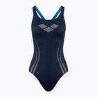 Women's one-piece swimsuit arena Isla One Piece navy blue 000066