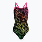 Women's one-piece swimsuit arena Reticulum One Piece black 000083/509