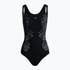 Women's one-piece swimsuit arena Amber Wing Back One Piece black 001260
