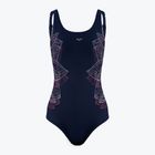 Women's one-piece swimsuit arena Amber Wing Back One Piece navy blue 001260