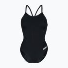 Ladies' one-piece swimsuit Arena Team Light Drop Solid black/white