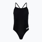 Arena Team Challenge Solid black/white children's one-piece swimsuit