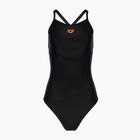 Women's one-piece swimsuit arena Solid Swimsuit Lightdrop Back black