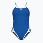 One-piece swimsuit arena Icons Super Fly Back Solid royal/white